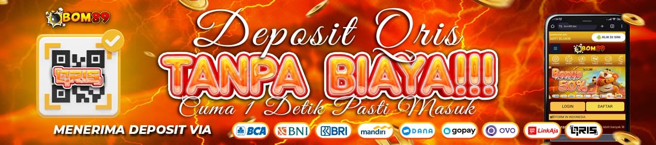 Deposit Qris Tanpa Biaya